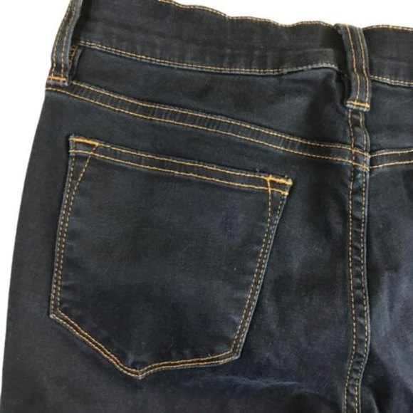 New J. Crew Womans Stretch Med Rise Skinny Jeans Sz 27 Dark 28x28 RN 77388 - Picture 11 of 12